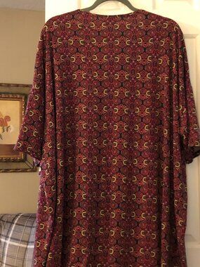 306 RUST IRMA TUNIC 3X LULAROE